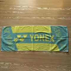 YONEX タオル イエロー ブルー