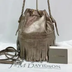 【美品】J&M Davidson カーニバル M 2way 巾着 バッグのサムネイル