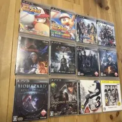PS3ゲームソフトセット（12本）