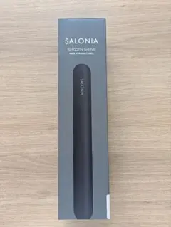 SALONIA サロニア スムースシャイン ストレートアイロン　ブラック