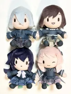 プロセカ　壊れたセカイと歌えないミク　ふわぷちミニぬいぐるみ　ニーゴ 全4点