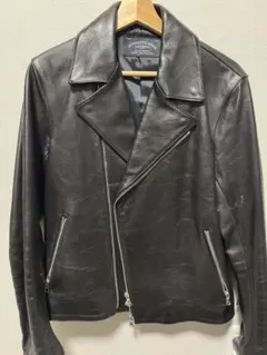 AUTHENTIC WEAR ブラック ライダースジャケット