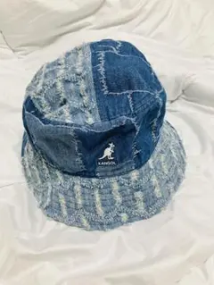 KANGOL Denim Mashup Bucket