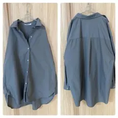 BIGシャツL☆ニコアンド好きスタディオクリップ好き無印良品好きcoen好きに