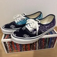 VANS PREMIUM オーセンティック ペイズリー 26センチ - メルカリ