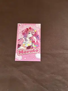 にじさんじ デコラ チェキ風カード