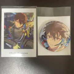 あんスタ 守沢千秋 4周年 ファン感謝祭 缶バッジ 白スーツ 3周年 誓約