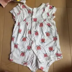 フタフタ ロンパース 60~70cm