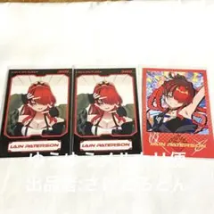 にじさんじ　レイン・パターソン　ロクフリゲームフェスタ　ランダムチェキ風カード