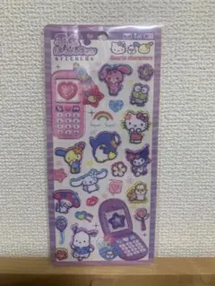 サンリオキャラクターズ平成はっぴーフォンステッカー正規品