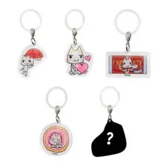 どこでもいっしょ　トレーディングめじるしマーカー【全5種コンプリートセット】