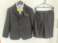 美品★フォーマルスーツ 110 黒
