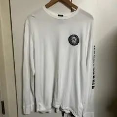 Abercrombie & Fitch長袖カットソー ホワイトXL丸首