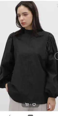 ラコレ　LAKOLE　ボリュームスリーブシャツ　ブラウス　新品未使用タグ付き