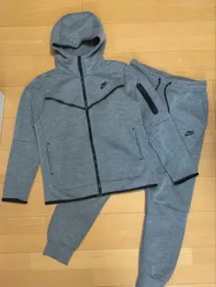 NIKE テックフリース グレー M セットアップ