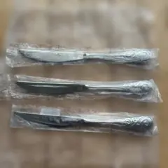 WEDGWOOD SWIRL TABLE KNIFE 3本セット 新品未開封のサムネイル