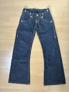 【レア‼️ 値下げ⭕️】TRUE RELIGIONフレアデニム y2k