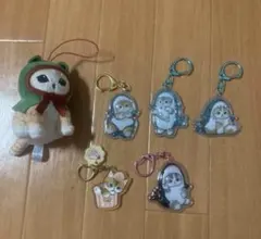 mofusand キーホルダー ぬいぐるみ セットのサムネイル