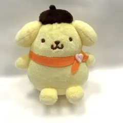 ピューロランド限定 ポムポムプリン ワンポイントハート マスコット ぬいぐるみ