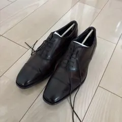 Hawkins Premium ビジネスシューズ ダークブラウン　26センチのサムネイル