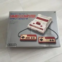 ファミリーコンピュータ　ファミコン　本体　箱付き