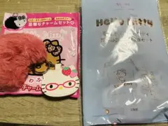 雪焼け♡ハローキティ 真冬の盛り盛り 4点セット＋ふわふわチャームセット