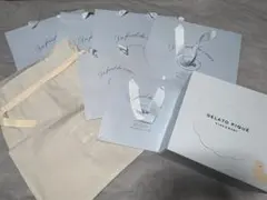 ジェラートピケ　ジェラピケ　ショッパー　紙袋　プレゼントボックス　ラッピング