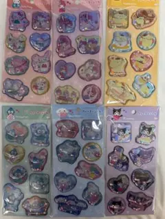 【正規品•新品未開封】サンリオ　ウォーターシール 6枚セット サンリオシール