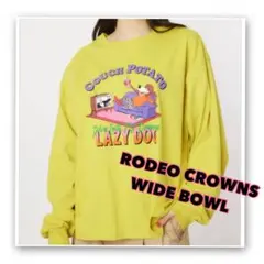 ロデオクラウンズ COUCH POTATO ロングスリーブTシャツ