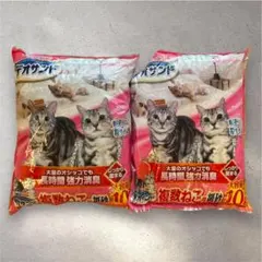 まとめ買いデオサンド 猫用 サンド 複数ねこ用 紙砂 50L(10L×5) おしっこ ペット用品 ユニチャーム