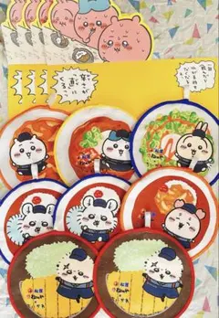 ちいかわ 松屋 ハンドタオル ハンカチ 特典 12点セット コンプリート コンプ