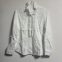 Mademoiselle NON NON ホワイト長袖シャツのサムネイル