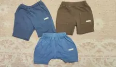 ベビー用　ショートパンツ3点セット