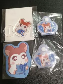 とっとこハム太郎 のっぽくん アクリルスタンド ステッカー コードホルダー