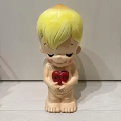 【美品】 内藤ルネ RUNE 貯金箱 天使 全長約33㎝ 昭和レトロ 美品】 内藤ルネ RUNE 貯金箱 天使 全長約33㎝ 昭和レトロの通販 by