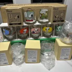 PEANUTS スヌーピー コミックグラス 10個セット