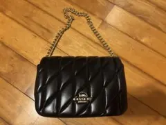 COACH キルティング ショルダーバッグ ブラック 値下げ交渉可 即購入可