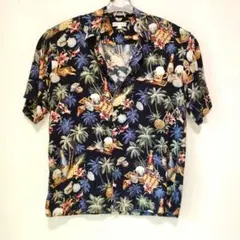 Schott Bros アロハシャツ イーグル総柄 ブラウン - メルカリ