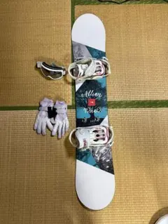 ALLIAN スノーボード 142cm ビンディング付