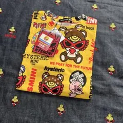 ヒステリックミニ テディ総柄Tシャツ