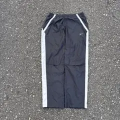 ヒ*ロ様 00s nike nylon pants archive 太め サイド
