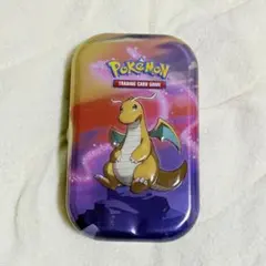 仕切り付き【mini tin】ダメカンケース【カイリュー】ポケモン 海外