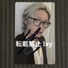 ATEEZ ミンギ DAWNペンミ 直筆サイントレカ アジアツアーセンドオフ