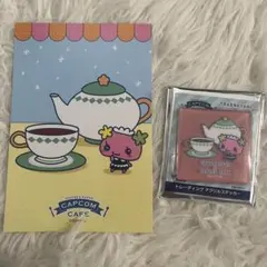 たまごっちカフェ トレーディングアクリルステッカー ふらわっち ノベルティセット