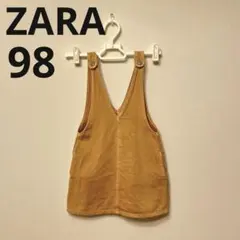 ZARA babyザラ　デニムジャンパースカート98キッズベビー