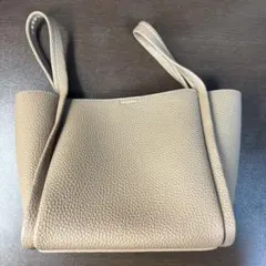 レザー風トートバッグ