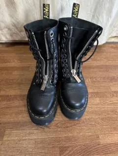 Dr.Martens SINCLAIR UK4 黒 厚底 8ホール JADON - メルカリ