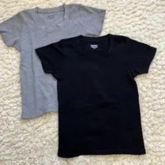 匿名配送　西松屋　CHEROKEE 半袖インナー2枚セット　130cm