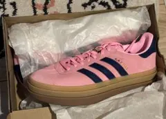 adidas GAZELLE BOLD W ピンク 25.5cm