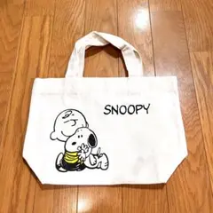 【新品】SNOOPY 両面プリント　ミニトートバッグ